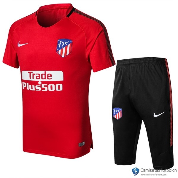 Camiseta Entrenamiento Atlético de Madrid Conjunto Completo 2017-18 Rojo